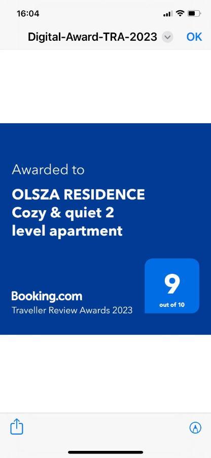 OLSZA RESIDENCE Cozy&quiet 2 level apartment Cracovie Extérieur photo